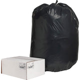 Nature Saver 00995 Trash Can Liners,Rcycld,5560 Gal,2.0mil,38Inch x58Inch ,100/BX,BK
