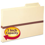 Smead 76487 Economy File Pockets, 1Inch Exp, Lgl,143/4Inch Wx97/8Inch H, Manila