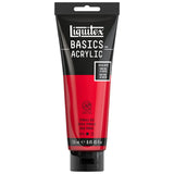 Liquitex BASICS Acrylic Paint, 250ml (8.5oz) Tube, Pyrrole Red