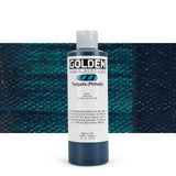 Golden Fluid Acrylics Turquois (Phthalo) 8 oz Bottle