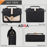Adisa Women'S Sling Bag (Black),Black,,B08Q4FHQLN