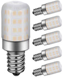 E12 Led Light Bulb 4W Equivalent 40W C7 Replacement Bulbs Clear Type B Candelabra Base Bulbrite Non-Dimmable Daylight White 3000