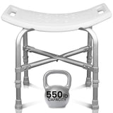 Vive Heavy Duty Shower Chair - Bariatric Bath Stool & Bathtub Seat for Inside Tub- for Elderly, Seniors, Handicap & Disabled Adu