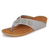 Ortho Joy Doctor Slipper For Women Fancy || Orthopedic Women'S Fashion Slipper || Comfortable Slippers For Women,Grey,6,B0C3XF93HB