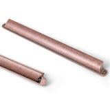 Goo-Ki Antique Copper Cabinet Cup Pulls Bin Drawer Pull 12.6(320mm) c-c,6 Pack Copper Bar Channing Cup Handles Zinc Alloy Kitche