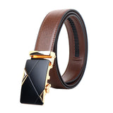 Zacharias MenS Faux Leather Belt (Asx5304_Brown) (Free Size_Pack Of 1)