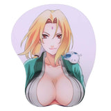 Boo Ace Anime 3D Mouse Pad with Soft Wrist Rest Gaming 3D Mousepads 2Way Skin (Mp-Tunada)