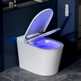 Smart Toilet with Bidet Built in, Bidet Toilet with Heated Seat and Night Light, One Piece Toilet for Bathroom, Auto Soft Close,