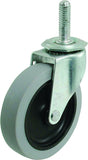 Shepherd Hardware 3265 3-Inch Threaded Stem Tpr Caster, 110-Lb Load Capacity