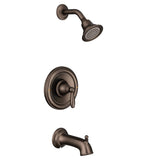 Moen Brantford Oil Rubbed Bronze PosiTemp Pressure Balancing Shower Valve Trim Kit Valve Required, T2153ORB