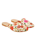 Shoetopia Ethnic Embroidered Multicolored Mules For Women & Girls /Uk9,Multi,9,B0BVMGC8WC