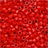 Miyuki Delica Seed Beads 11/0 Opaque Red DB723 7.2 Grams