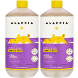 Alaffia Babies and Kids Bubble Bath, Gentle Baby Essentials for Delicate Skin, Cleansing & Calming Bubbles, Plant Based Formula,
