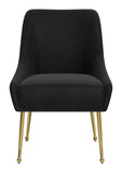 Zuo Maxine Dining Chair Black & Gold