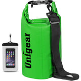 Unigear Dry Bag Waterproof, Floating and Lightweight Bags for Kayaking, Boating, Fishing, Swimming and Camping with Waterproof P