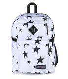 JanSport Main Campus Backpack - Travel or Work Backpack with 15-Inch Laptop Sleeve and Dual Water Bottle Pockets, Sprayed Stars