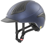 uvex exxential II MIPS Horse Riding Helmet for Women & Men, Navy mat, XXS-S - Adjustable Helmet with Integrated MIPS System