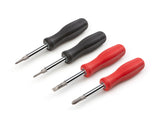 TEKTON 6-in-1 Multi-Bit Driver Set, 4-Piece (Phillips, Slotted, Torx, Square) | DMS91002