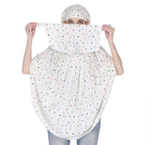 Viyot Cotton Long Scarf Cum Mask Universal Size Usable For Vehicle Driver For Sunlight Uv Protection White Printed Design White
