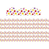 A Teachable Town Floral Deco Trim, 37 Feet Per Pack, 6 Packs