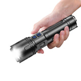 Relybo Rechargeable Flashlights High Lumens, Led Flashlight 2600 Lumens, Super Bright Flashlights Battery Powered, Long Rang 500