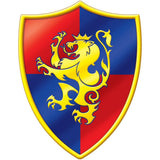 Beistle 16 1/4 Holiday Decorative Party Medieval Crest Cutout 24 Pack