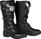 Fly Racing Maverik LT Enduro riding boots (Black/Black LT, 9)