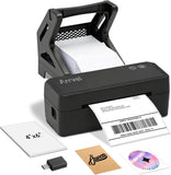 Arrvel Bluetooth Thermal Label Printer with Stand, Wireless 4x6 Shipping Label Printer for Small Business, Support iPhone, Andro