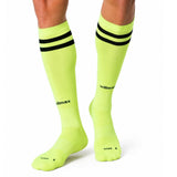 Wmx Knee Length Sports Socks For Men & Women With Breathable Stretch Fit, Ideal For Gym, Football, Running, Cycling, Training, W