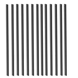 HZIU 60 Pack Deck Balusters with End Caps&Screws 26 inch Rectangle Staircase Baluster Upgraded Metal Railing Spindles Kit for De