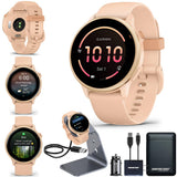Garmin vivoactive 6 GPS Smartwatch with AMOLED Display, Pink Dawn | Advanced Health and Fitness Features, Up to 11 Day Battery,