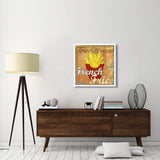 French Fries-Paper Art-32,,X32,,