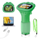 Acoath Microscope for Kids, 1000X Handheld Digital Miniscope with 2.0 Screen, Portable Pocket Microscope Education Toys Birthday
