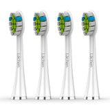Lchen Replacement Brush Heads for Lchen Electric Toothbrushes (Pearl White)