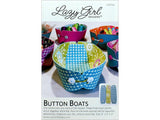 Lazy Girl Design Button Boats Ptrn 9.75 x 6 x 0.05