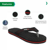 Ortho Joy House Slipper For Women'S Care | Orthopaedic | Diabetic | Acupressure | Comfortable | Mcr | Flip Flop Ladies And Girl'S Home For Daily Use,Black,9,B0BJQH59LM