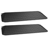 BESEA 2PACK 1.5 inch Rise Rubber Threshold Ramp Wheelchair Ramps for Home Doorways 3.6 Feet Long 2200lbs Load Capacity Power Sco