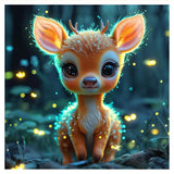 hill froeistung Deer Diamond Art Painting Kits for Adults,Forest Diamond Art Kits for Beginners, 5D DIY Round Full Drill Diamond