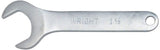 Wright Tool 1448 Satin Finish 30 Degree Angle Service Wrench, 11/2,Silver