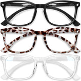 CCVOO Reading Glasses for Women/Men, Eyeglasses, Blue Light Readers for Women/Men, Computer Eye Glasses, Cheaters
