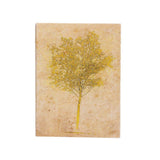 Dekulture Golden Tree Pocket Diary Set Of 2 Travel Journal, AcidFree Paper, A7 100 Pages, 125Gsm, Flat Open Softcover, Gift F