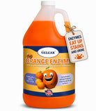 MultiPurpose Probiotic Enzyme orange Cleaner, 1 Gallon (128 oz.) Pet Stain and Odor Remover Concentrated Professional & H