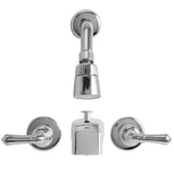 Pacific Bay Tub and Widespread Shower Faucet Trim Kit NonMetallic High Grade ABS Plastic Construction Polished Chrome Finis