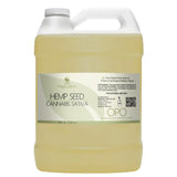 Hemp Seed Oil - Pure, Refined, Cold Pressed, All-Natural Non-GMO, Extra Virgin, Unscented, Carrier Oil - Bulk 128 oz / 1 Gallon