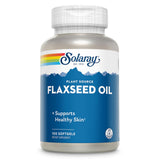 SOLARAY Flaxseed Oil, Softgel (Btl-Plastic) 1000mg 100ct
