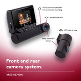 Pioneer Vrec-Dz700Dc 2-Channel Dual Recording 1080P Hd Dash Camera System With Wifi And 2 Lcd Screen