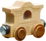 NameTrains Clear Finish Caboose Made in USA