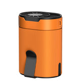 Portable Waist Fan, Rechargeable 3000mAh Battery, 25H Runtime, 6600RPM Turbo Dual Clip, 4 Speeds Adjustable, Belt Fans for Hikin