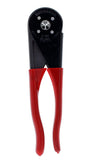 IDEAL INDUSTRIES INC. C24 FourWay Crimp Tool Spring Loaded, Fingertip Adjustment Wire Crimper for Two Connector Sizes