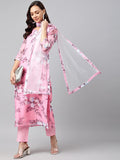 Gosriki Women'S Cotton Blend Printed Straight Kurta With Pant & Dupatta (Itta Nw-Light Baby Pink_S-Go_Baby Pink_Small),Baby Pink,,B0BBS1FGRL